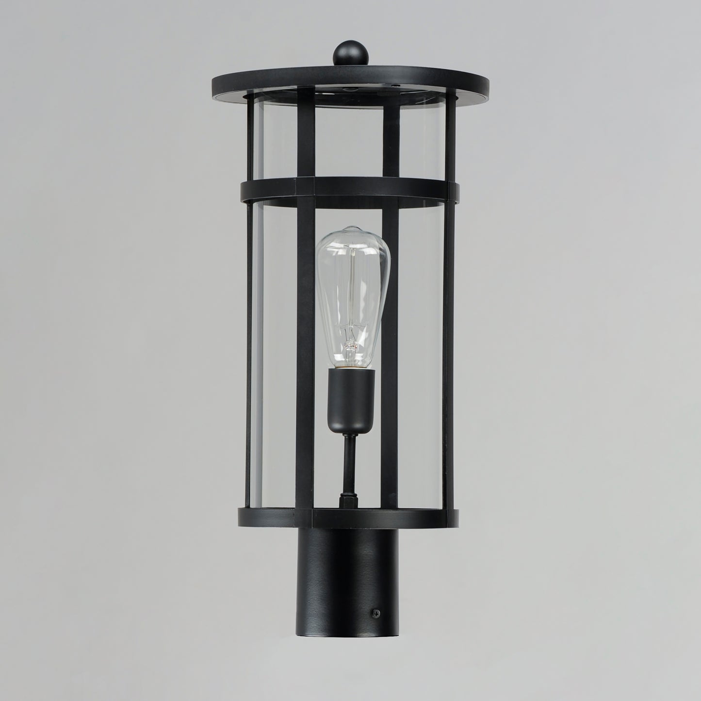 Clyde VX VX Post Lantern Black by Maxim Lighting