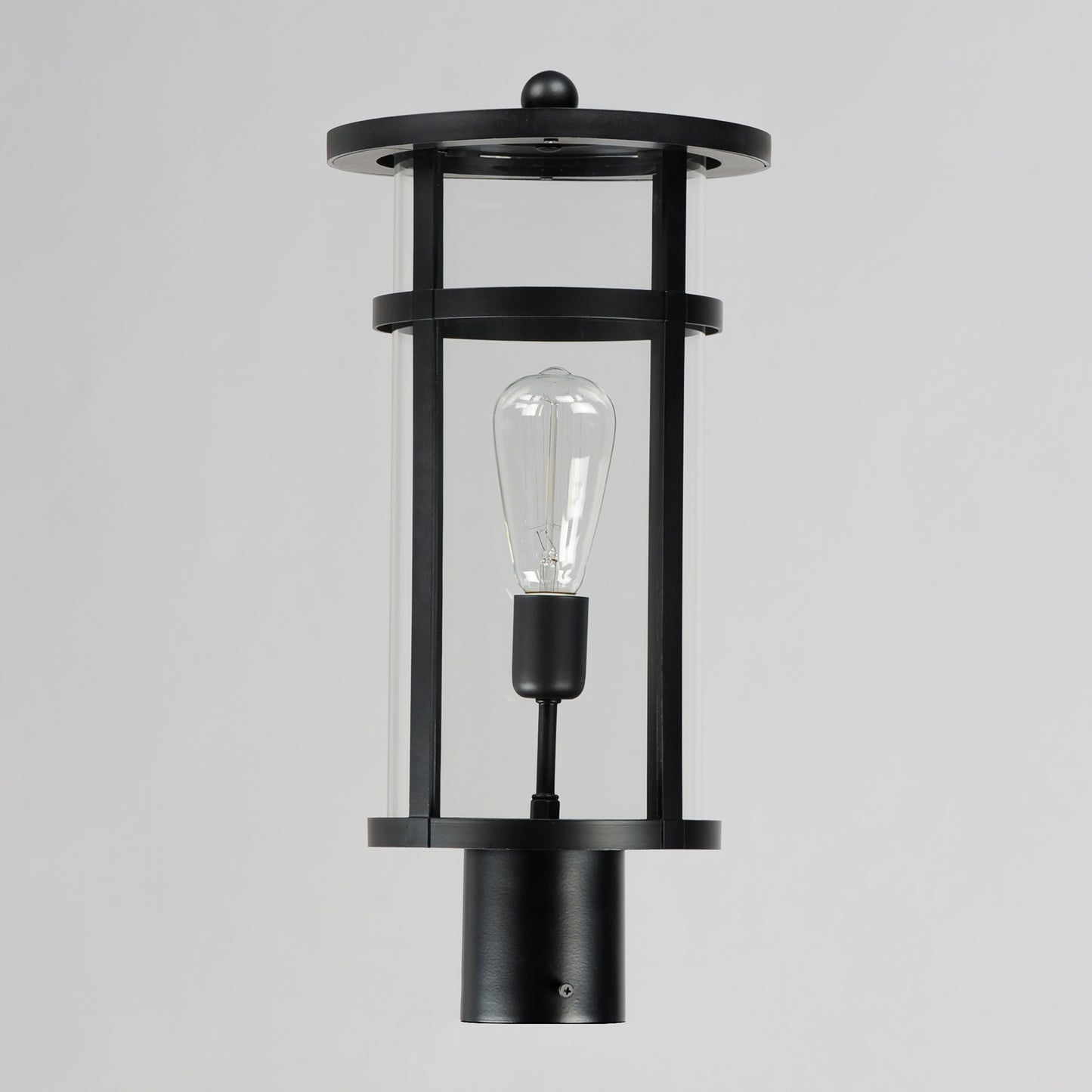Clyde VX VX Post Lantern Black by Maxim Lighting