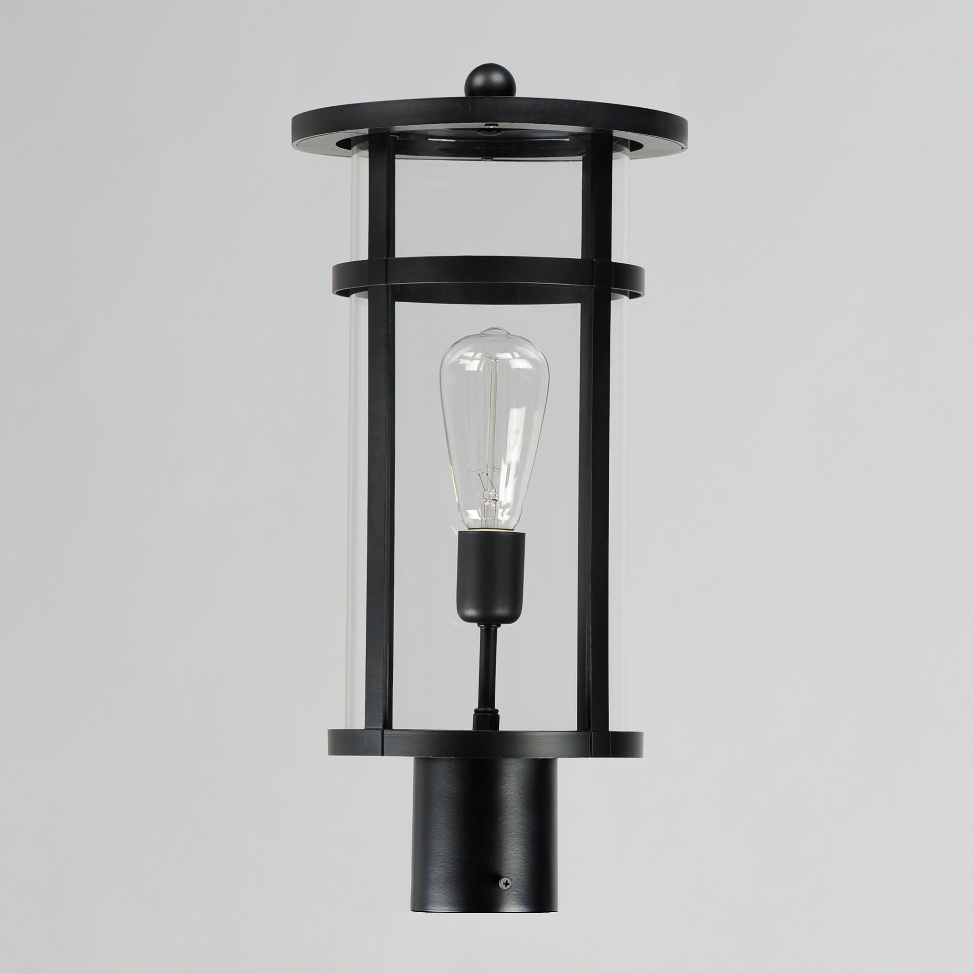 Clyde VX VX Post Lantern Black by Maxim Lighting