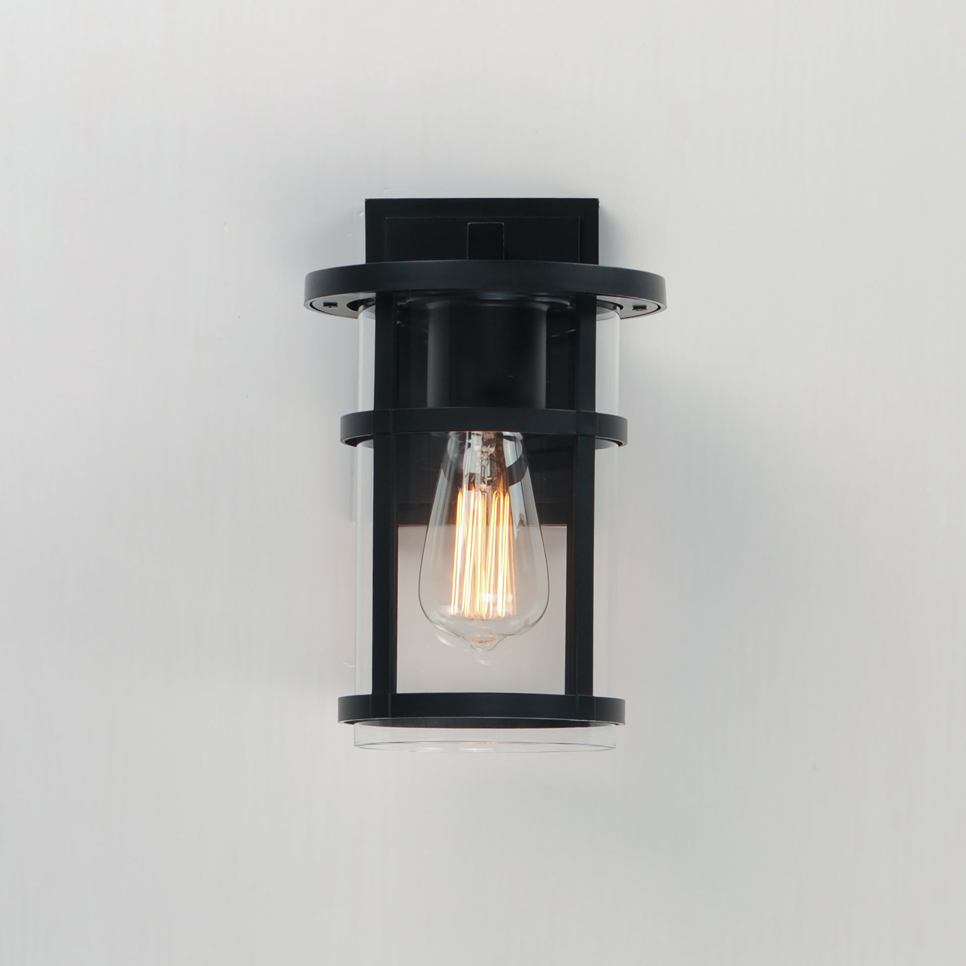 Clyde VX Outdoor Wall Sconce Black by Maxim Lighting