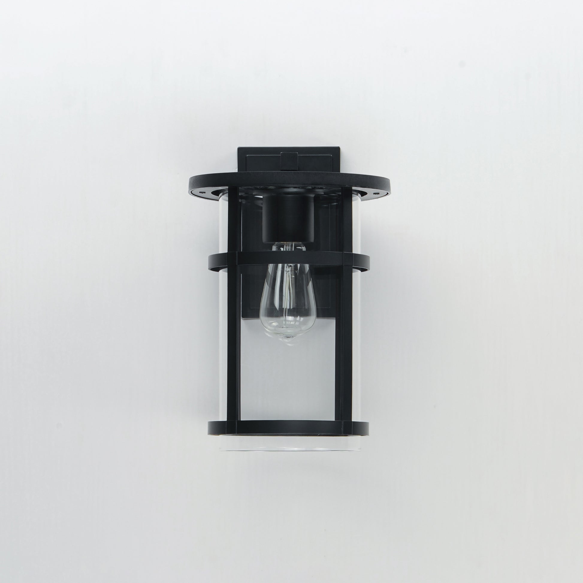 Clyde VX Medium Outdoor Wall Sconce Black by Maxim Lighting