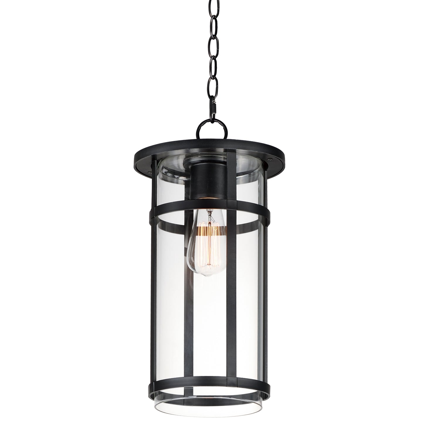 Clyde VX Outdoor VX Hanging Pendant Black by Maxim Lighting