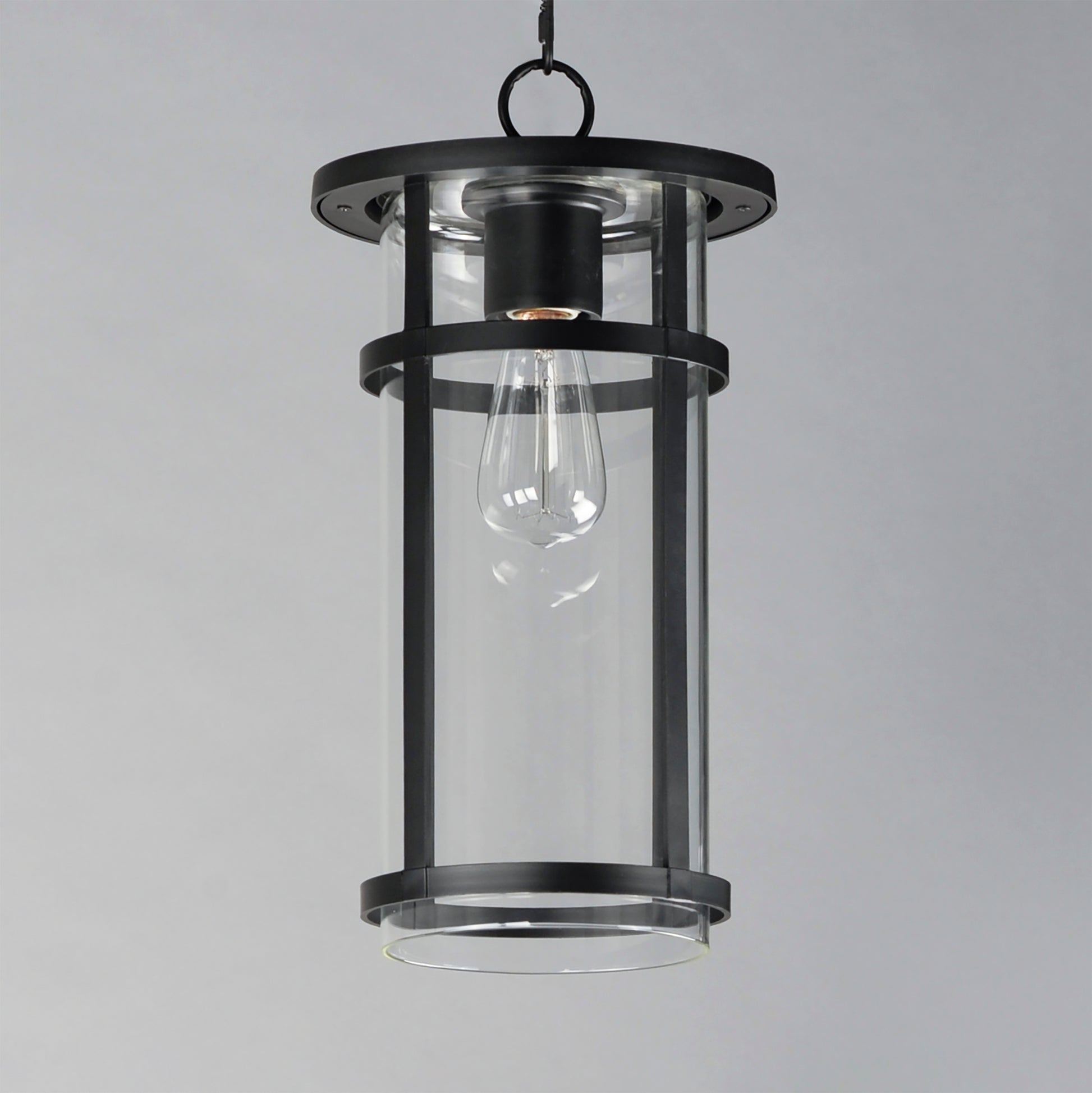 Clyde VX Outdoor VX Hanging Pendant Black by Maxim Lighting