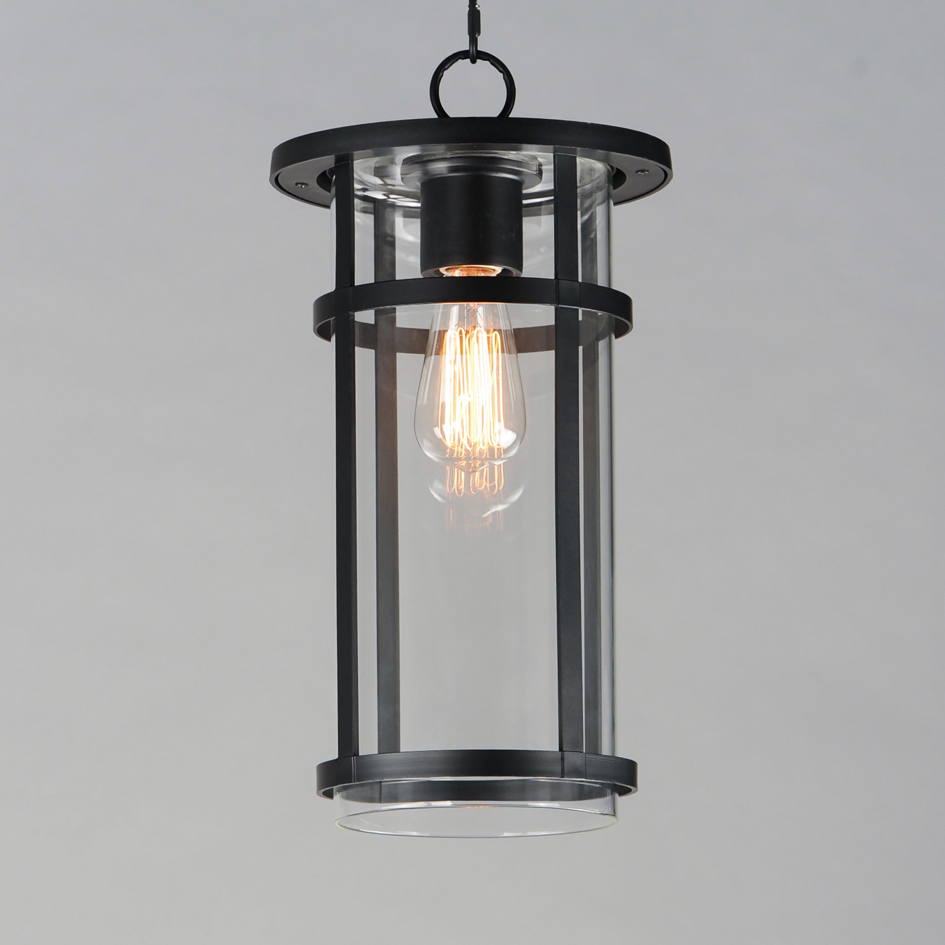 Clyde VX Outdoor VX Hanging Pendant Black by Maxim Lighting