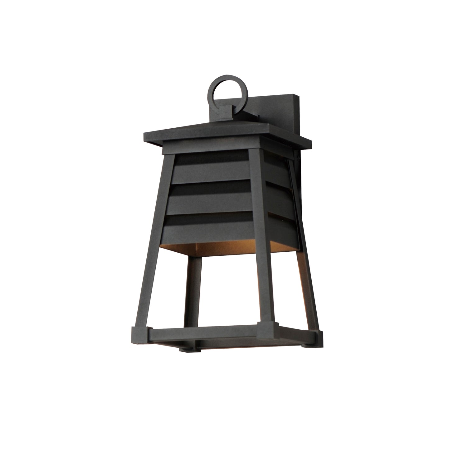 Shutters Small Outdoor Wall Sconce Black by Maxim Lighting