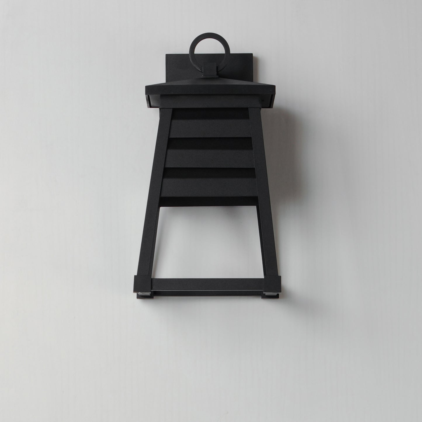 Shutters Small Outdoor Wall Sconce Black by Maxim Lighting