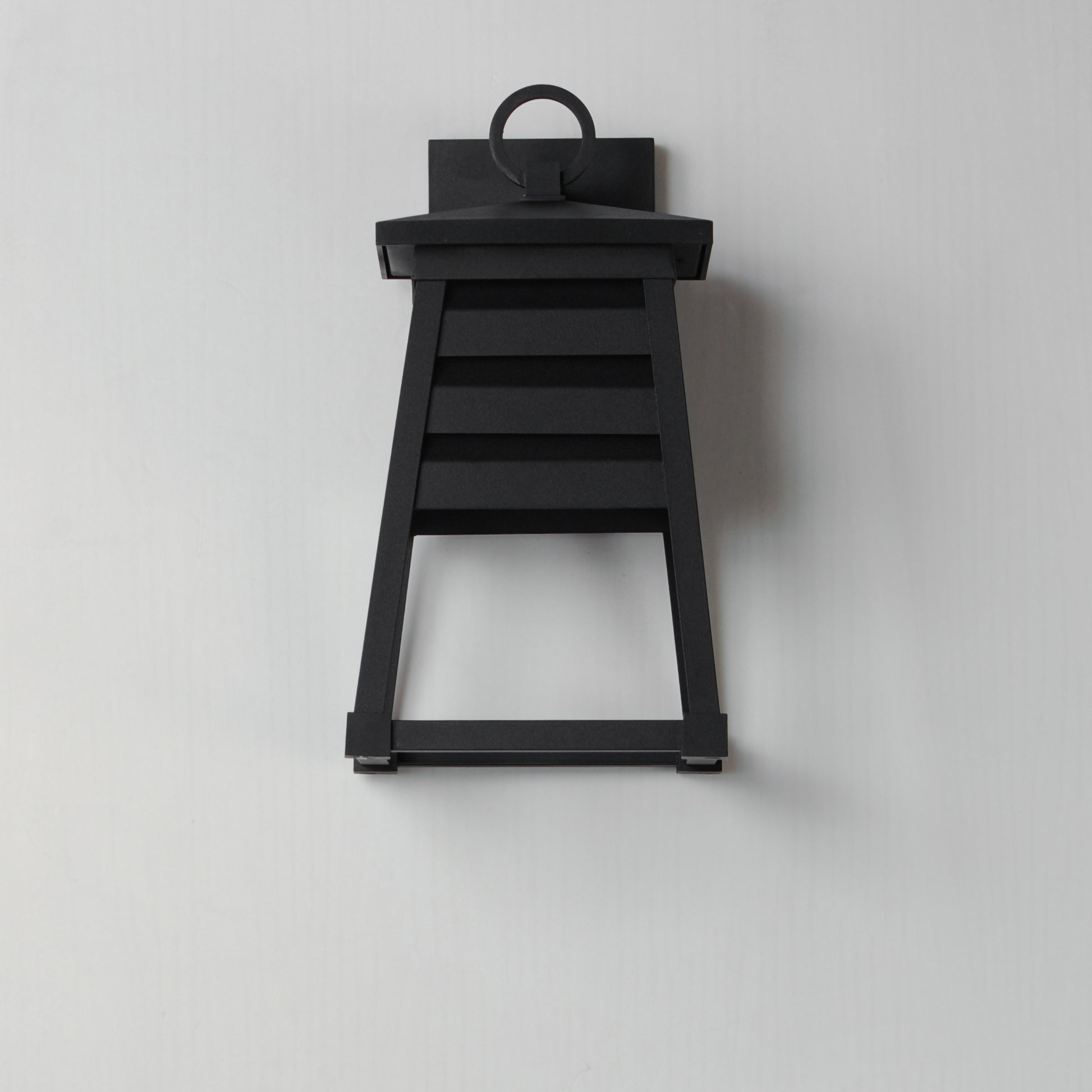 Shutters Small Outdoor Wall Sconce Black by Maxim Lighting