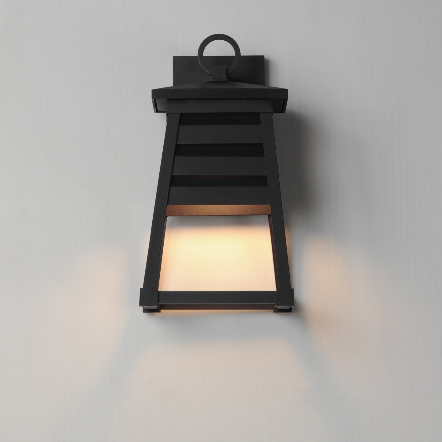 Shutters Small Outdoor Wall Sconce Black by Maxim Lighting