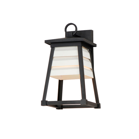 Shutters Small Outdoor Wall Sconce Black by Maxim Lighting