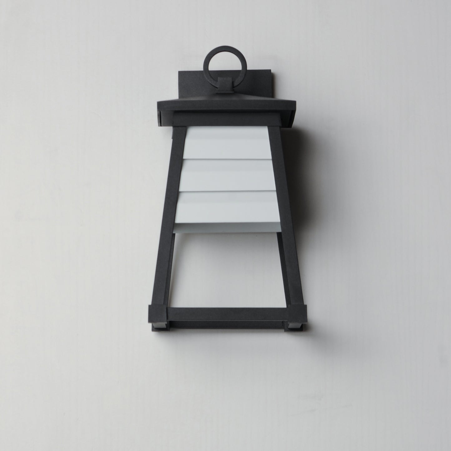 Shutters Small Outdoor Wall Sconce Black by Maxim Lighting