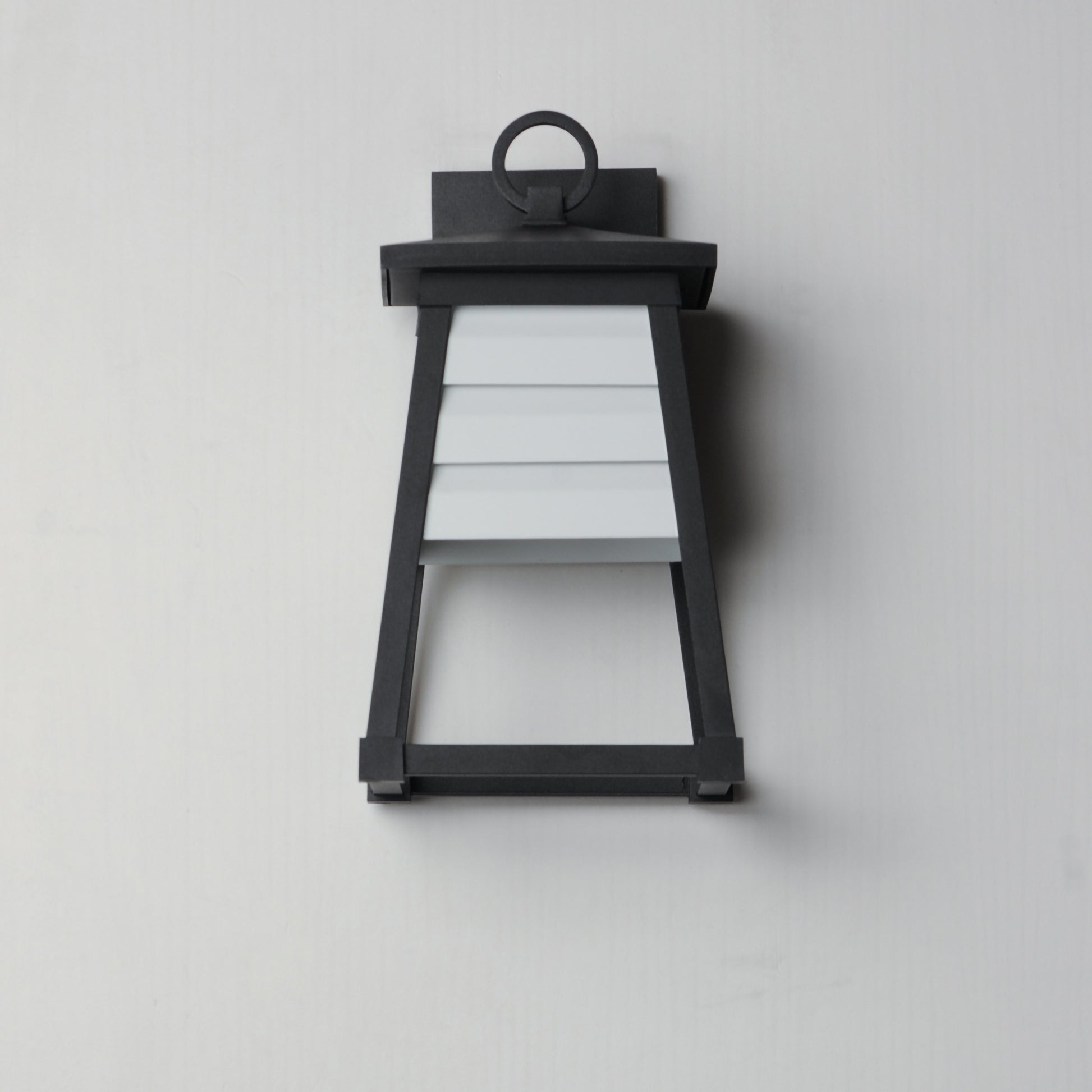 Shutters Small Outdoor Wall Sconce Black by Maxim Lighting