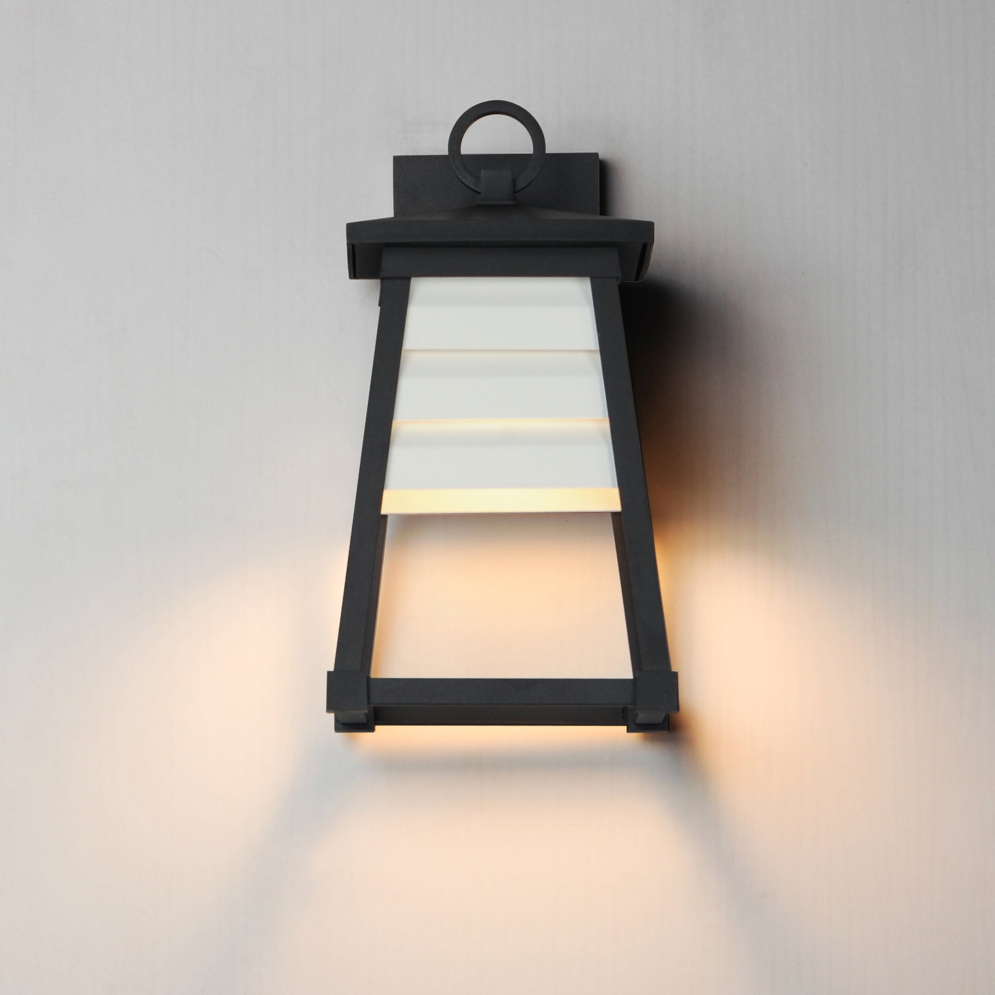 Shutters Small Outdoor Wall Sconce Black by Maxim Lighting