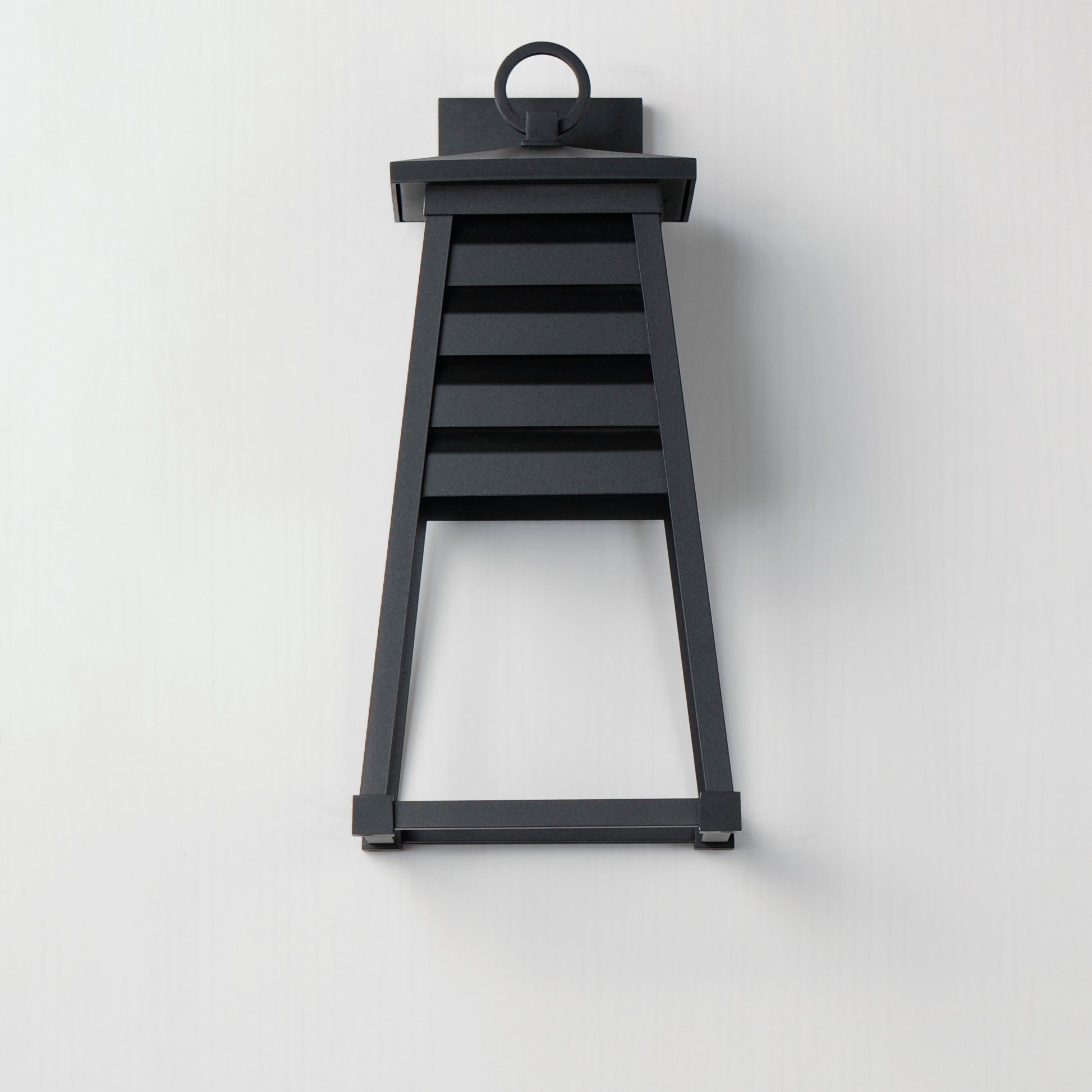 Shutters Medium Outdoor Wall Sconce Black by Maxim Lighting