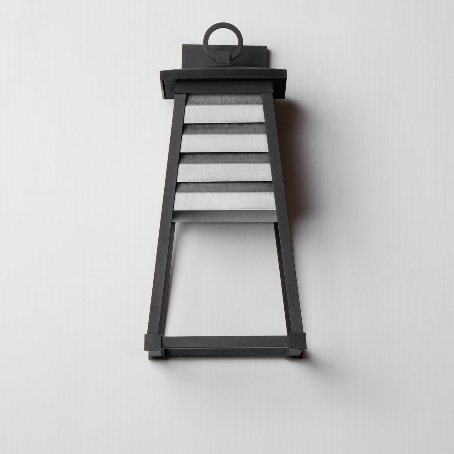 Shutters Medium Outdoor Wall Sconce Weathered Zinc/Black by Maxim Lighting