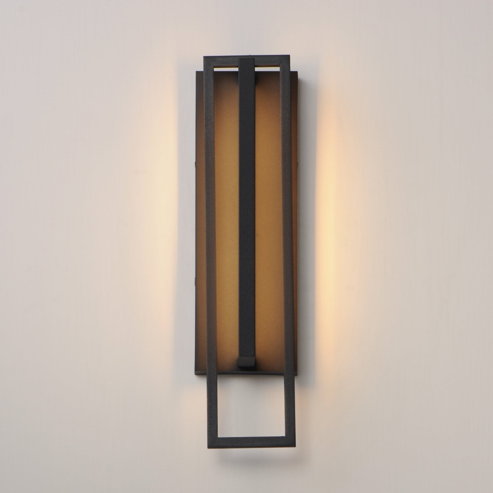 Formation VX 18" Outdoor LED Wall Sconce Black by Maxim Lighting