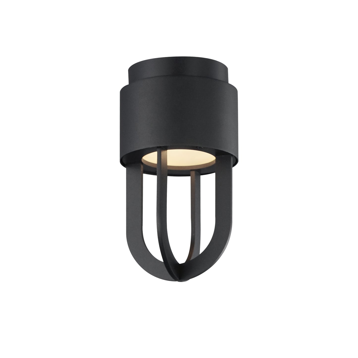 Quayside VX 8" Outdoor LED Flush Mount Black by Maxim Lighting
