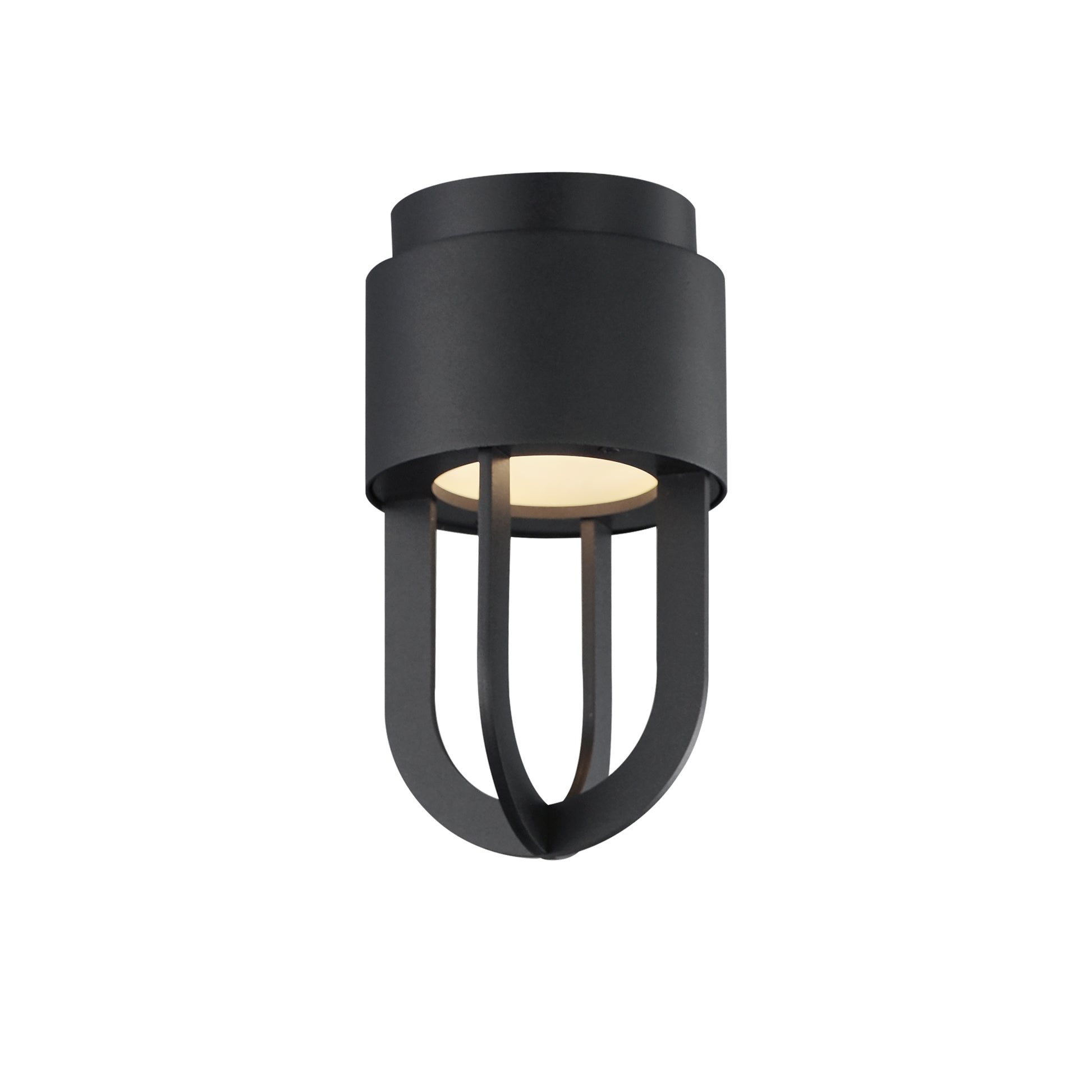 Quayside VX 8" Outdoor LED Flush Mount Black by Maxim Lighting