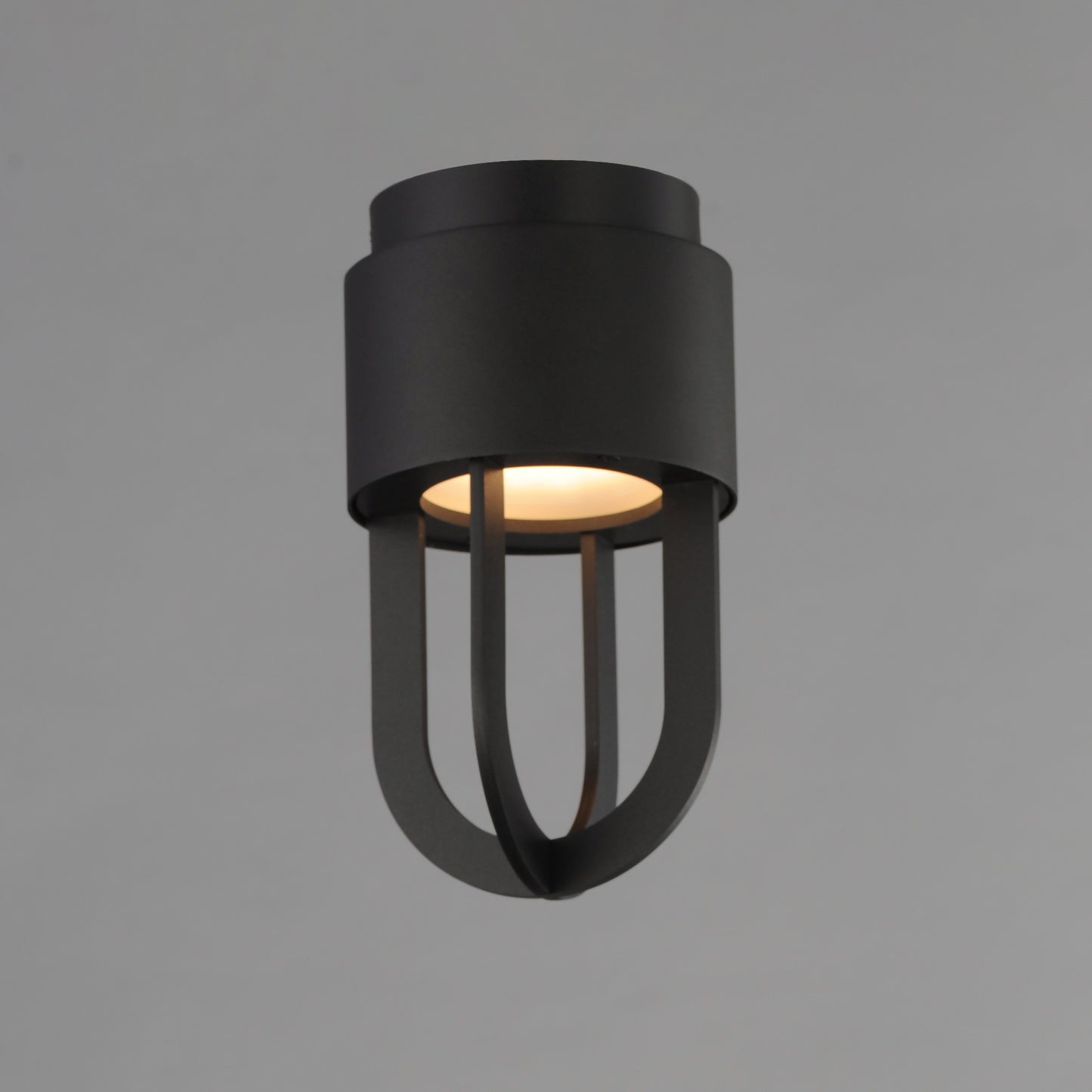 Quayside VX 8" Outdoor LED Flush Mount Black by Maxim Lighting