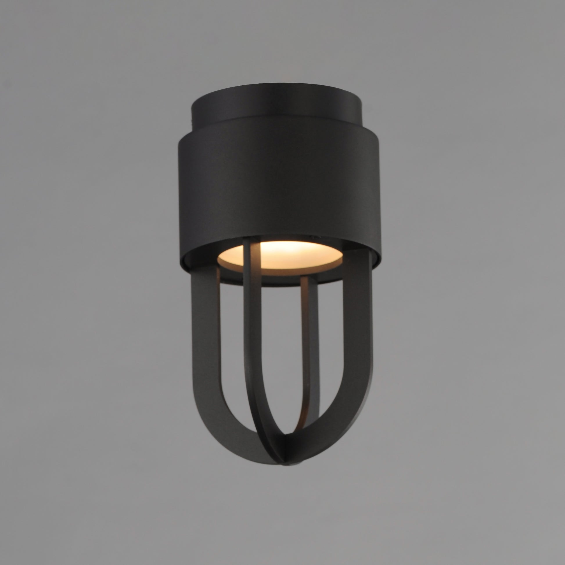 Quayside VX 8" Outdoor LED Flush Mount Black by Maxim Lighting