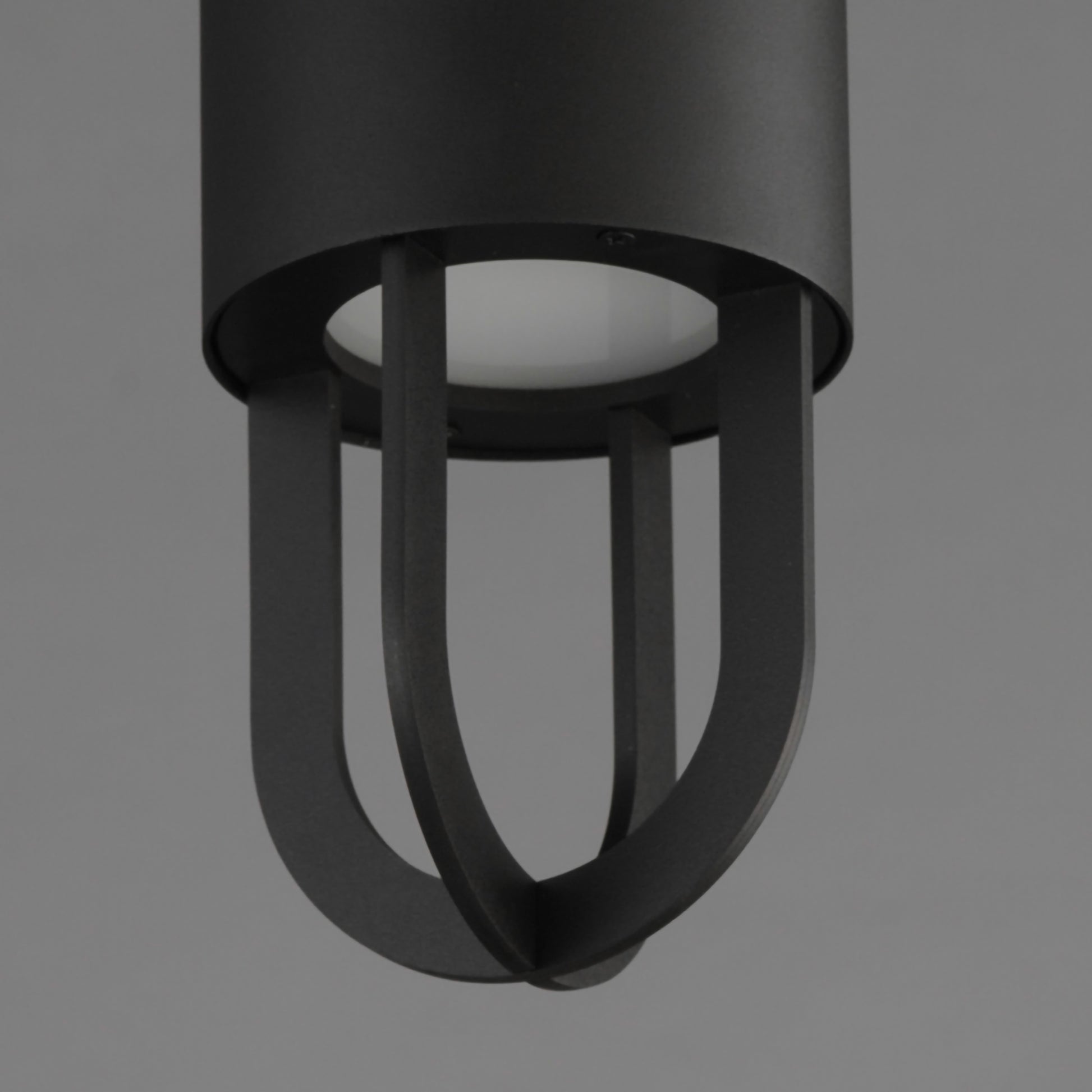 Quayside VX 8" Outdoor LED Flush Mount Black by Maxim Lighting