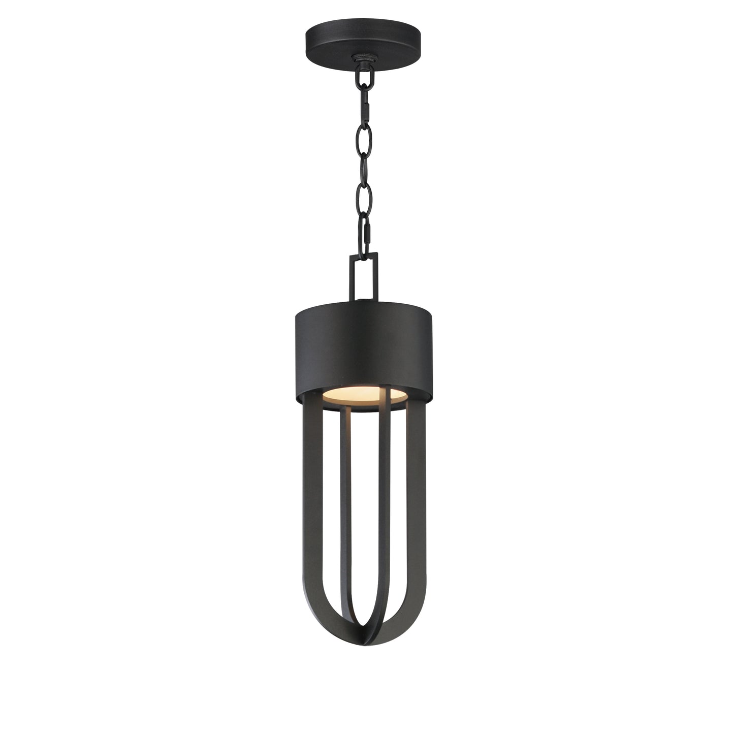 Quayside VX 14" Outdoor LED Pendant Black by Maxim Lighting