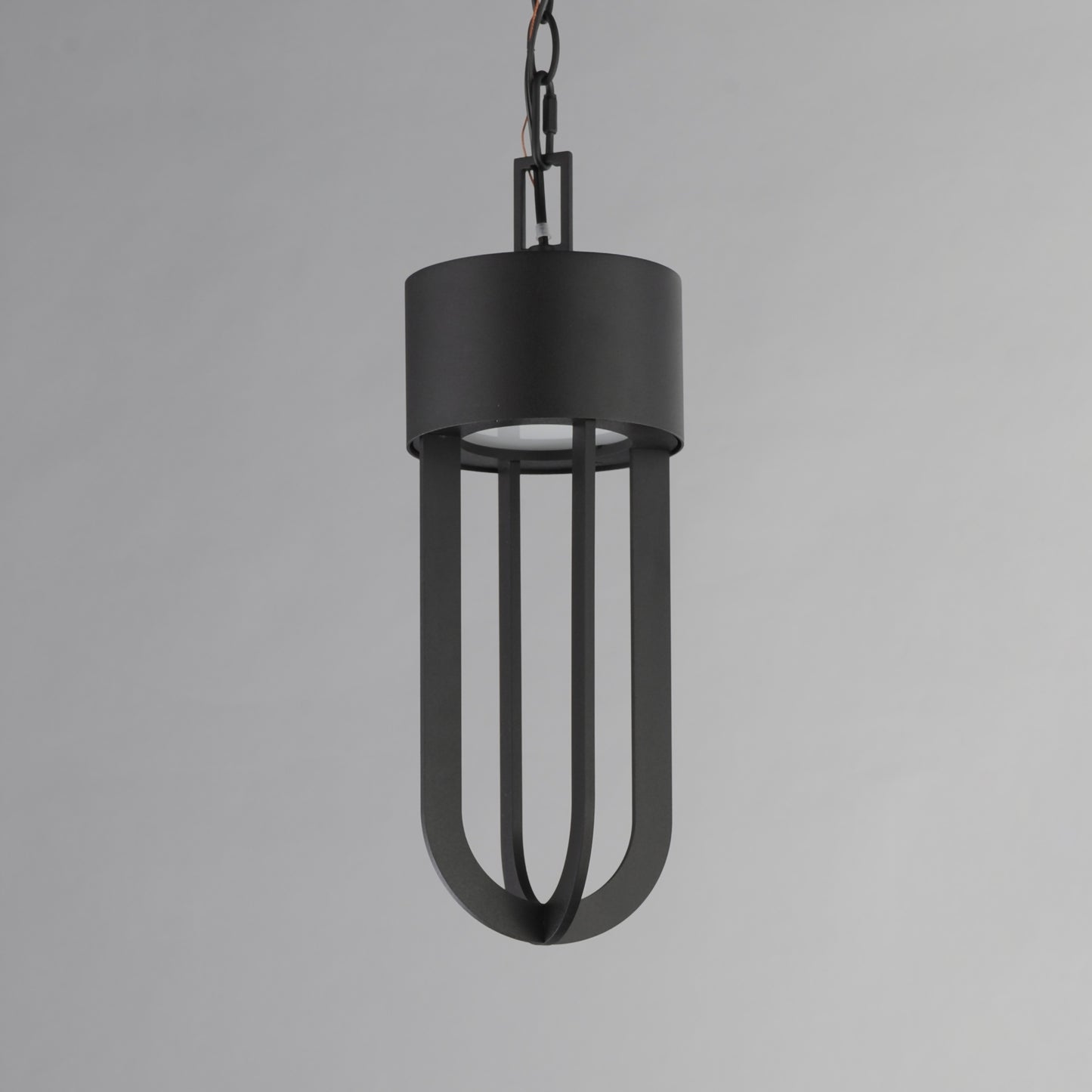 Quayside VX 14" Outdoor LED Pendant Black by Maxim Lighting