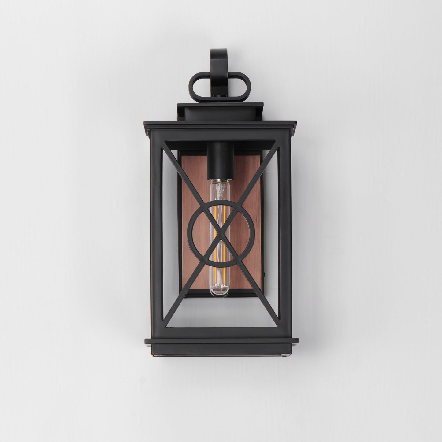 Yorktown VX Outdoor Wall Sconce Black/Aged Copper by Maxim Lighting