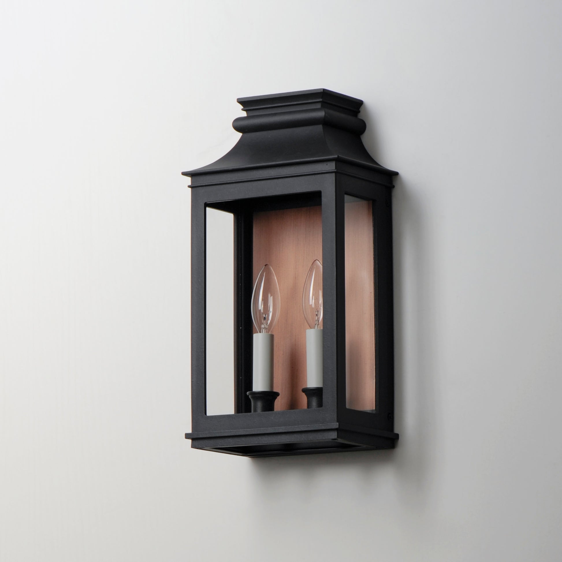 Savannah VX 2-Light Outdoor Sconce Antique Copper/Black Oxide by Maxim Lighting