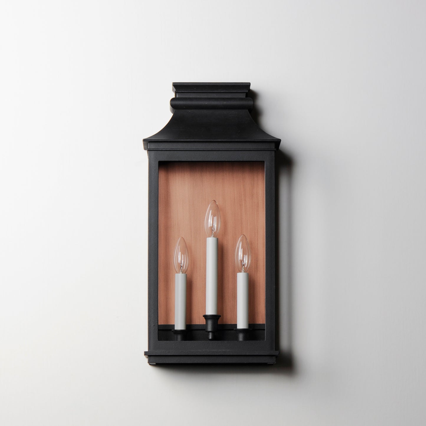 Savannah VX 3-Light Outdoor Sconce Antique Copper/Black Oxide by Maxim Lighting