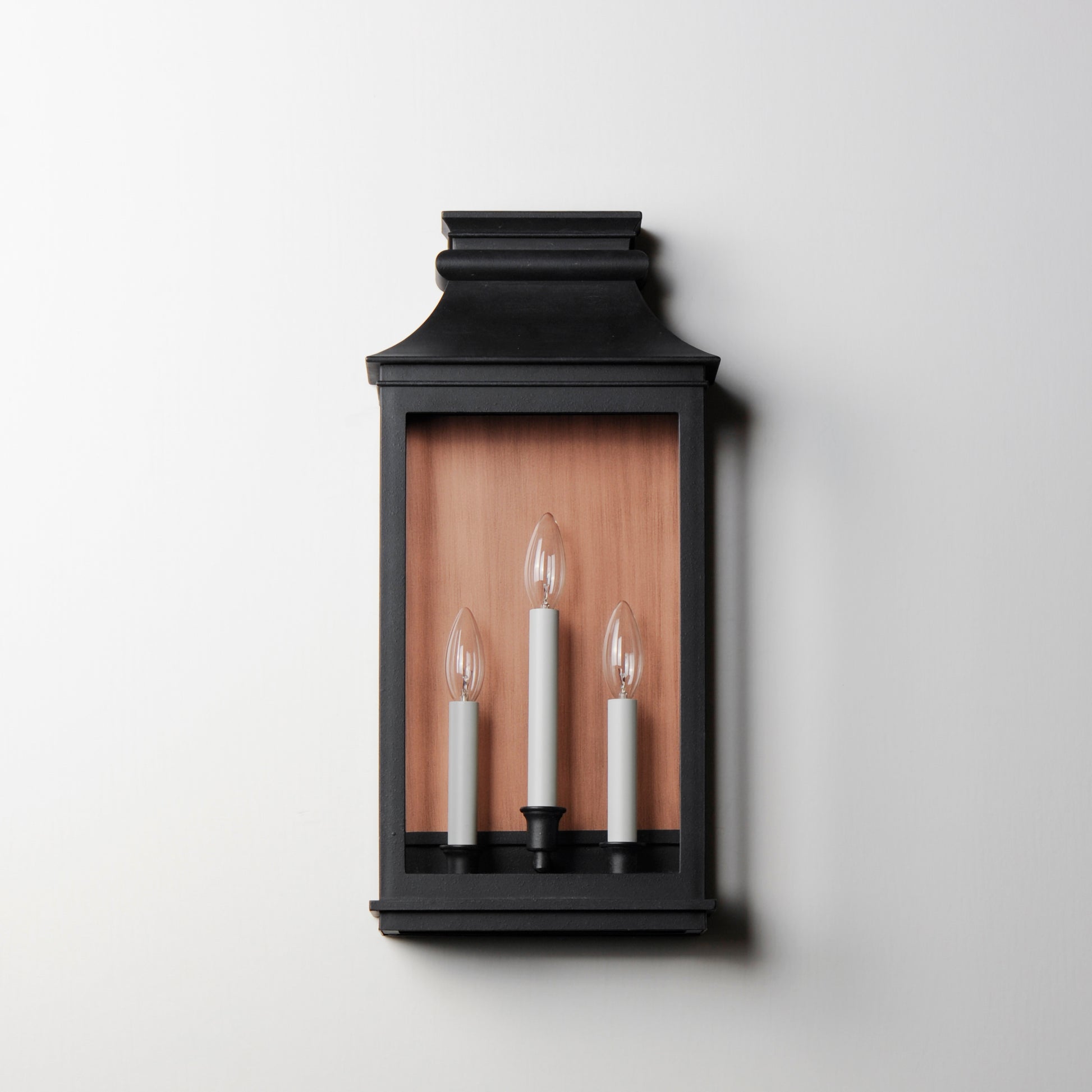Savannah VX 3-Light Outdoor Sconce Antique Copper/Black Oxide by Maxim Lighting