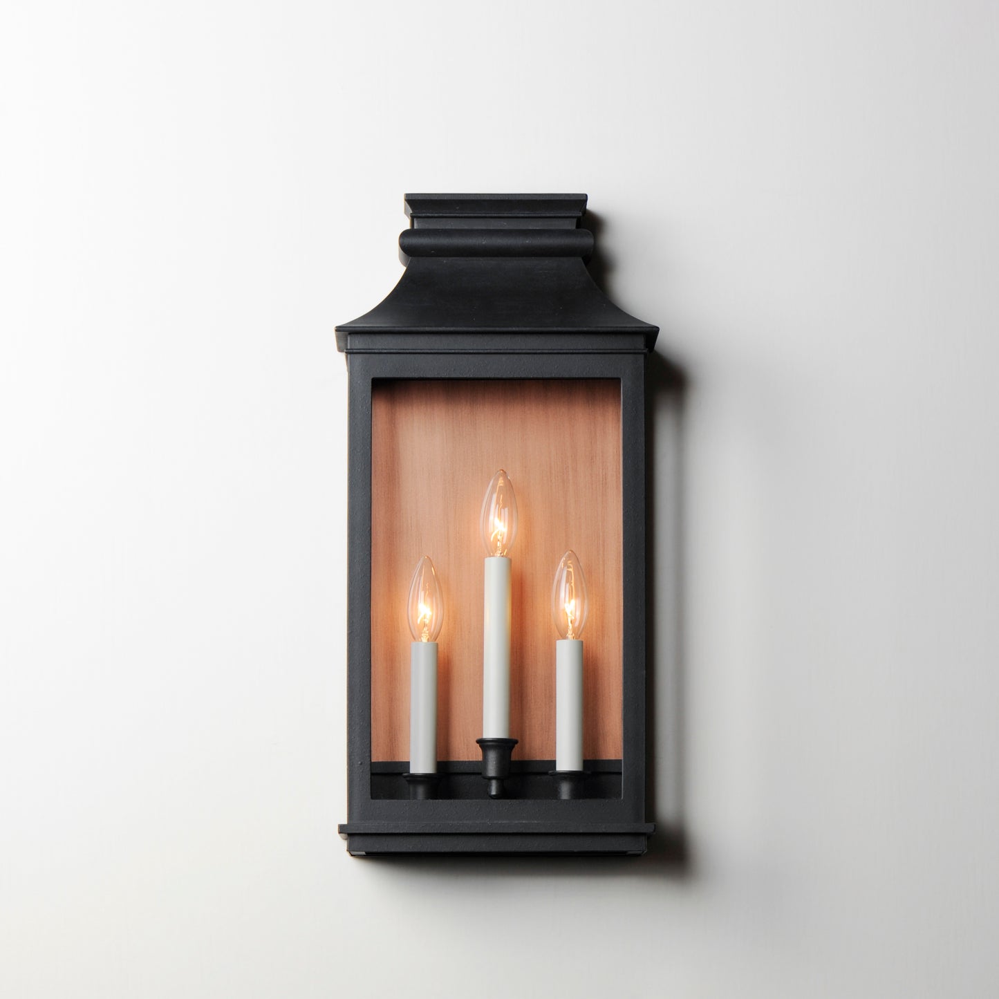 Savannah VX 3-Light Outdoor Sconce Antique Copper/Black Oxide by Maxim Lighting