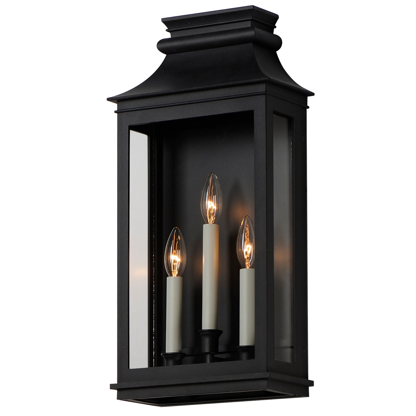 Savannah VX 3-Light Outdoor Sconce Black Oxide by Maxim Lighting