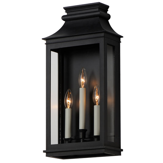 Savannah VX 3-Light Outdoor Sconce Black Oxide by Maxim Lighting