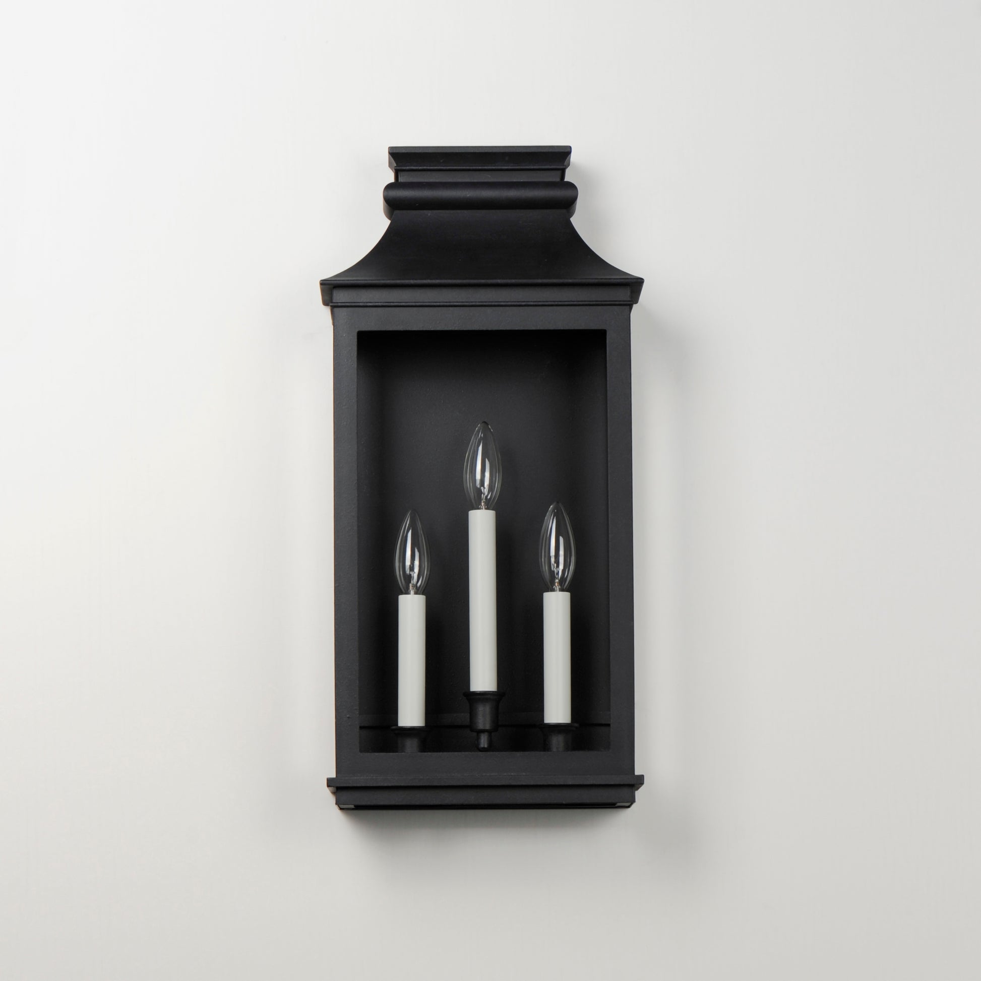 Savannah VX 3-Light Outdoor Sconce Black Oxide by Maxim Lighting