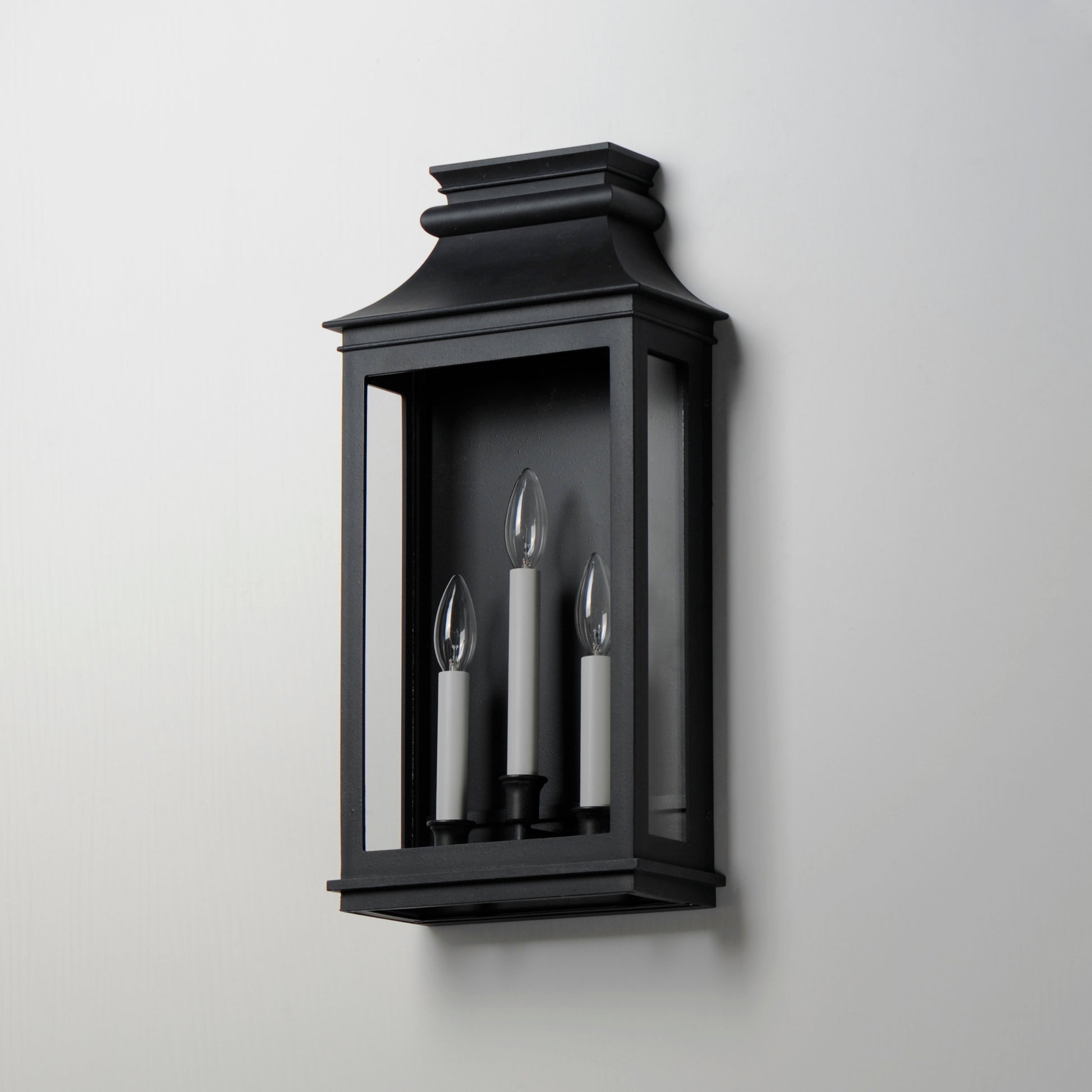 Savannah VX 3-Light Outdoor Sconce Black Oxide by Maxim Lighting