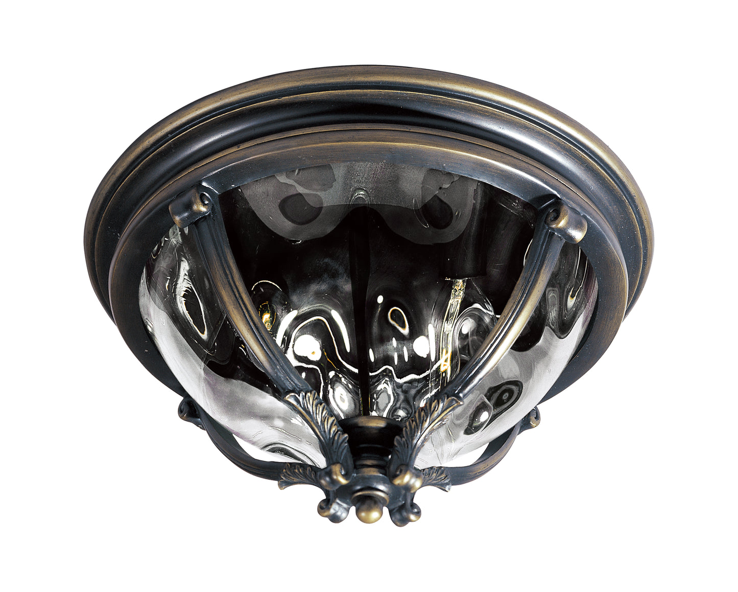 Camden 3-Light Outdoor Ceiling Mount Golden Bronze by Maxim Lighting