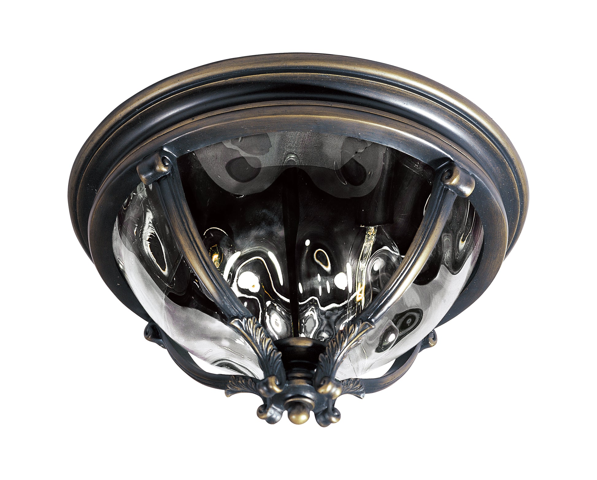 Camden 3-Light Outdoor Ceiling Mount Golden Bronze by Maxim Lighting