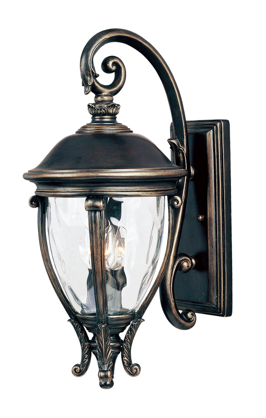 Camden VX 3-Light Outdoor Wall Lantern Golden Bronze by Maxim Lighting