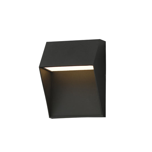 Cliffsdege VX Small LED Outdoor Mini Wall Sconce Black by Maxim Lighting