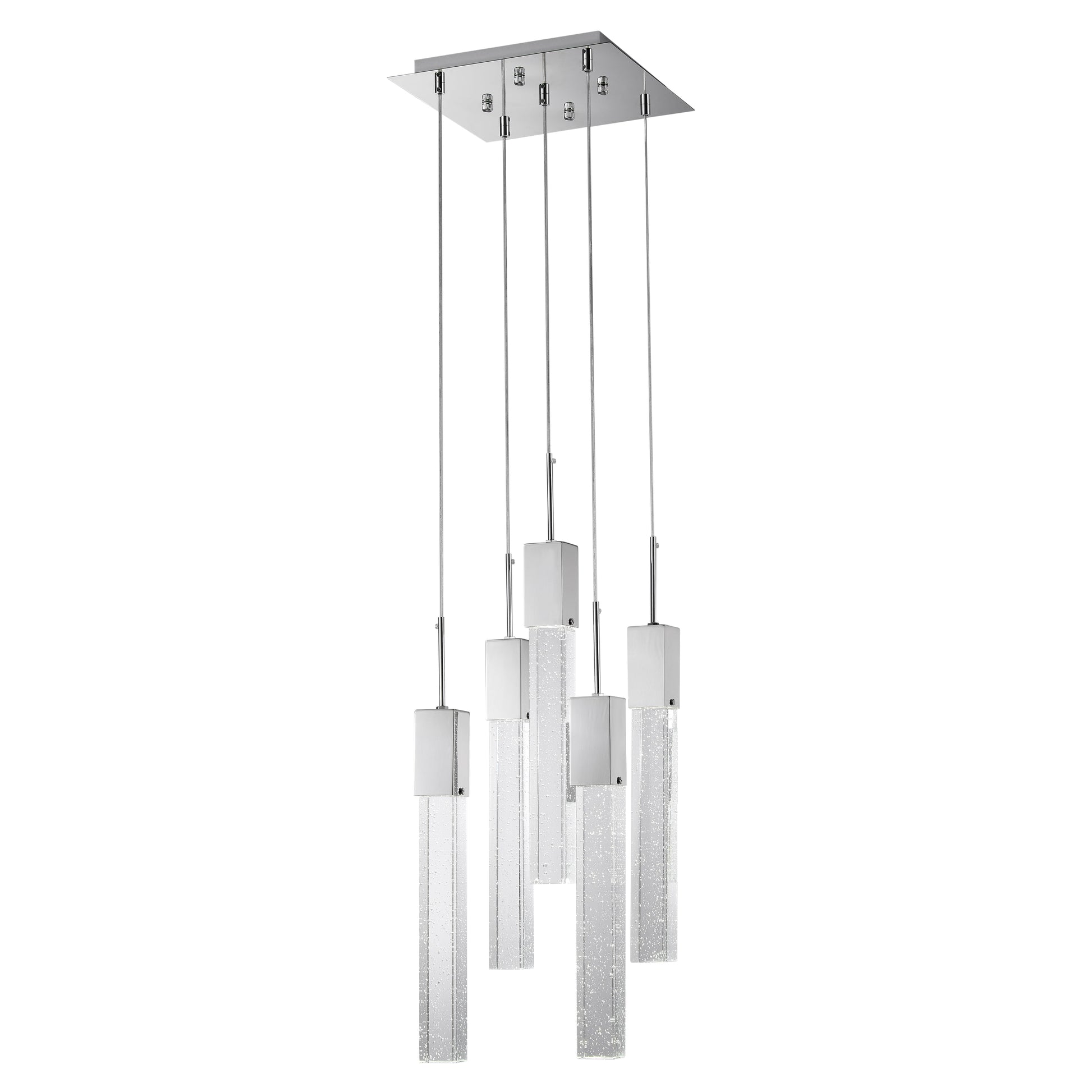 Rectangular Crystal Chandelier - Finesse Decor FN-1133-5