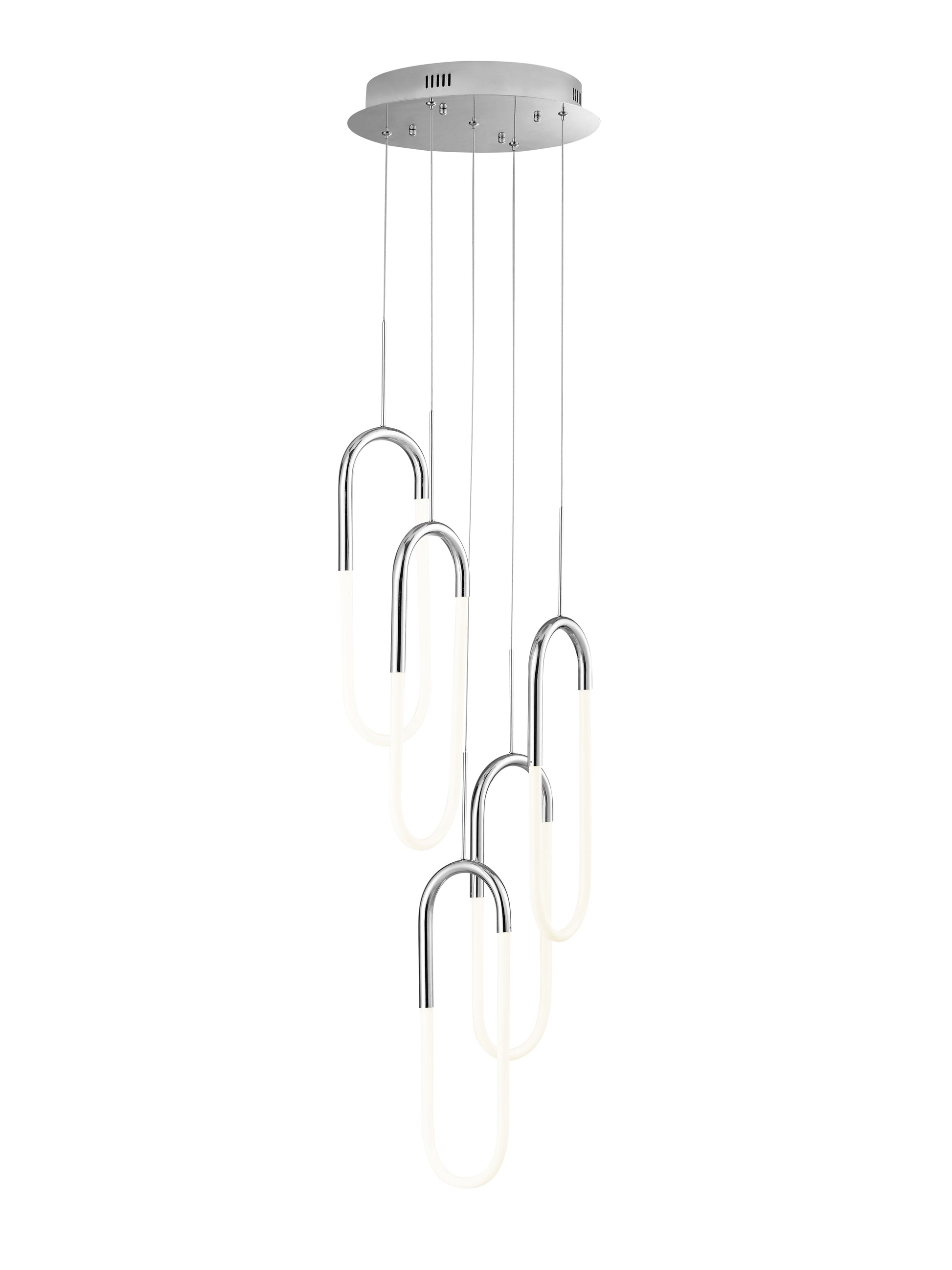 LED Five Clips Chandelier - Finesse Decor CH-0301-5C