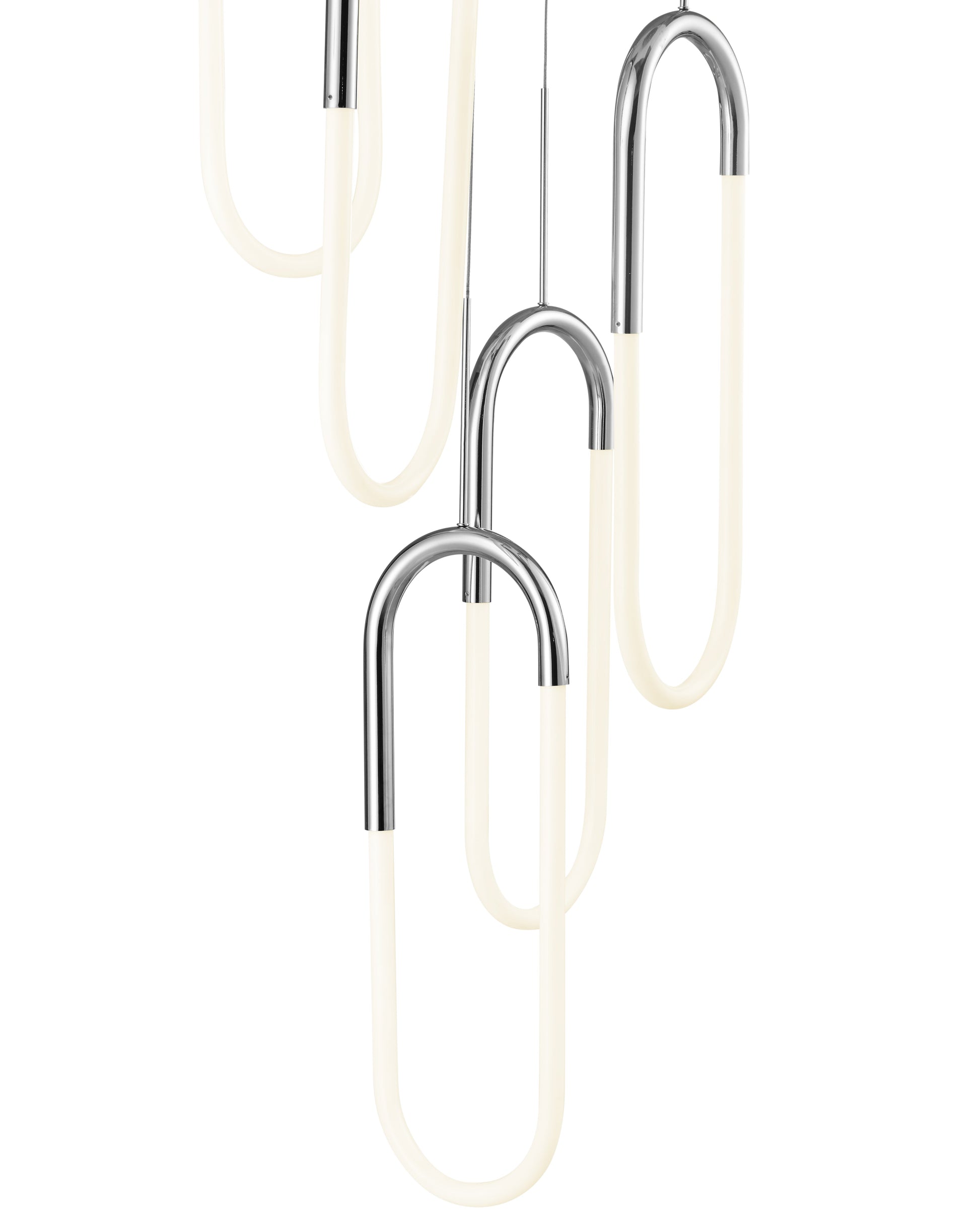 LED Five Clips Chandelier - Finesse Decor CH-0301-5C