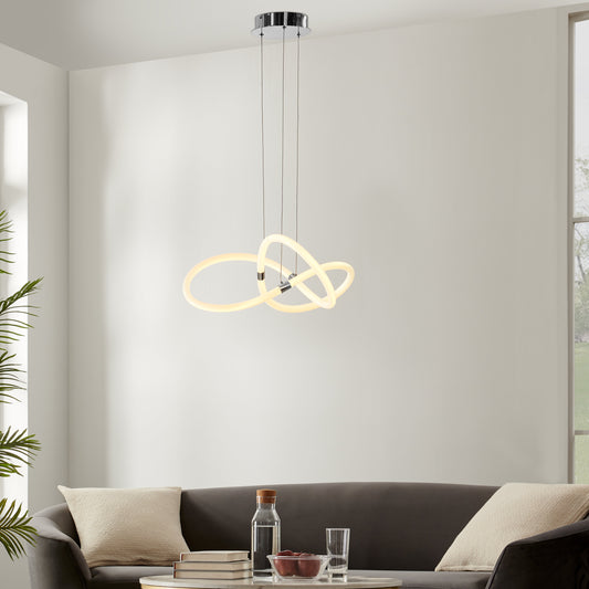 Daisy LED Adjustable Chandelier - Finesse Decor CH-01155-C