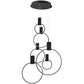 Hong Kong LED Circular Chandelier - Finesse Decor CH-1172-B