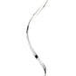 Modern Spiral LED 61" Chrome Floor Lamp - Finesse Decor FL-0052