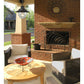 Searsport 8" Outdoor Pendant Weathered Charcoal by Elk