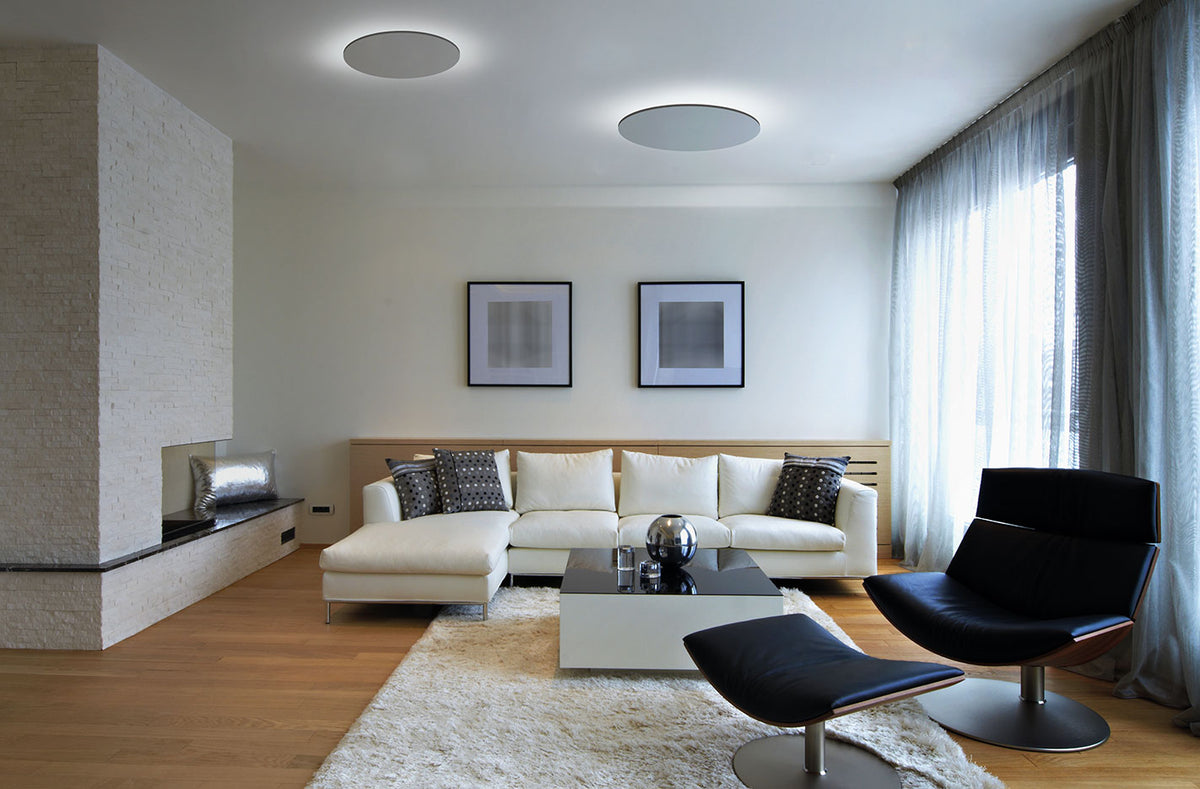 Egoluce Moonlight LED wall & ceiling light in a room setting