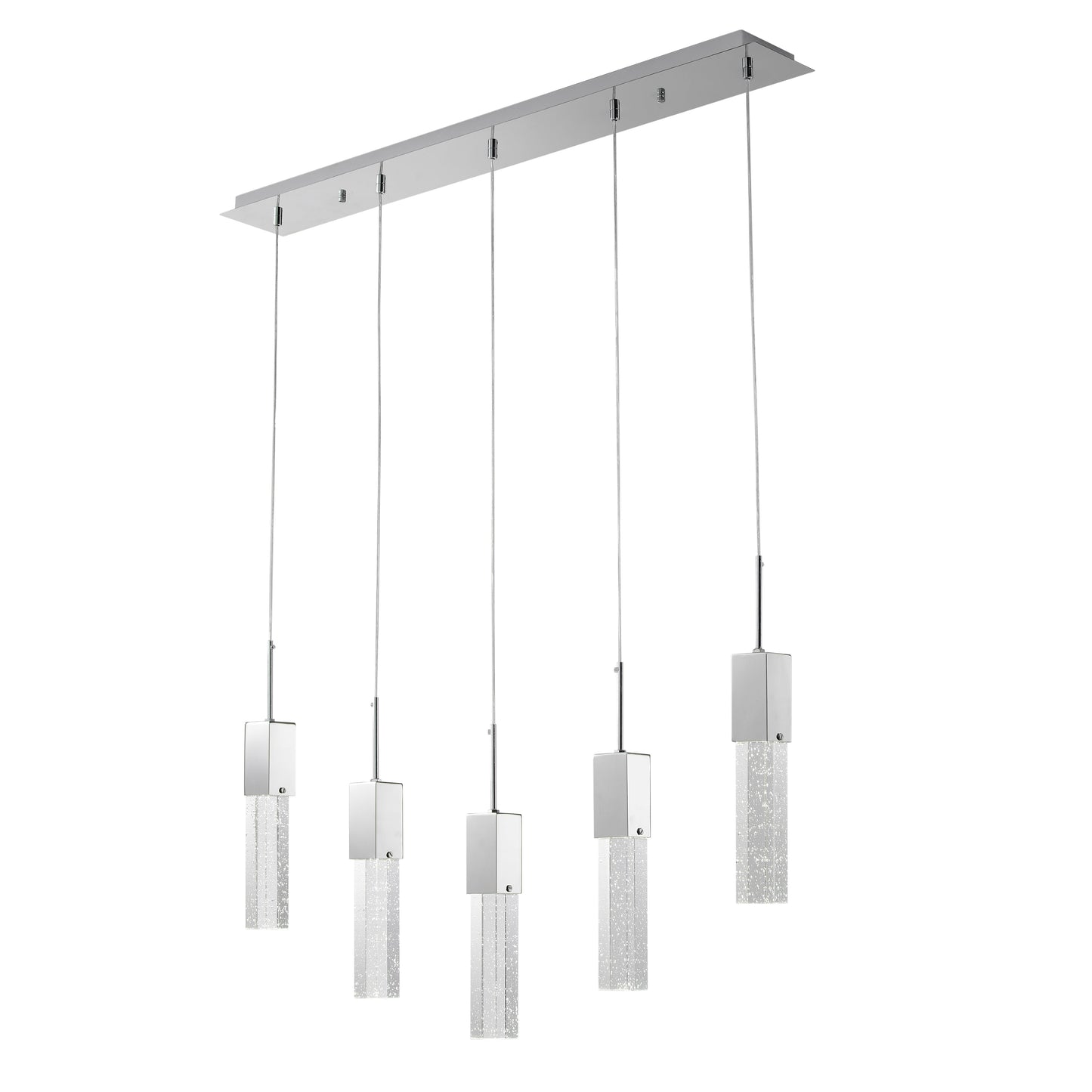 Rectangular Crystal Chandelier - Finesse Decor FN-1133