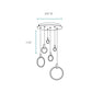 Hong Kong LED Circular Chandelier - Finesse Decor CH-1172