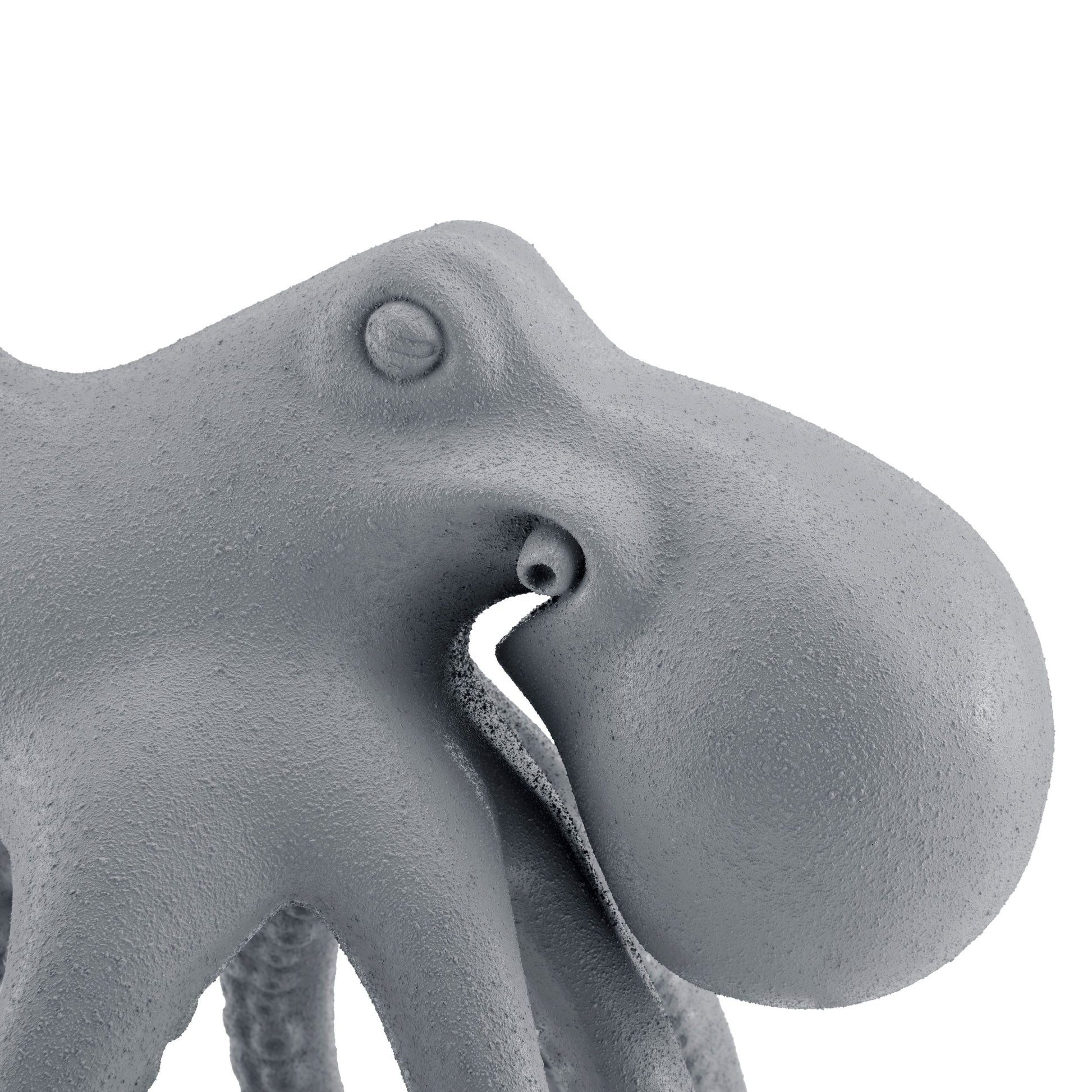 Sugvar the Octopus Frosted Light Gray by Finesse Decor C-3228L-GFR